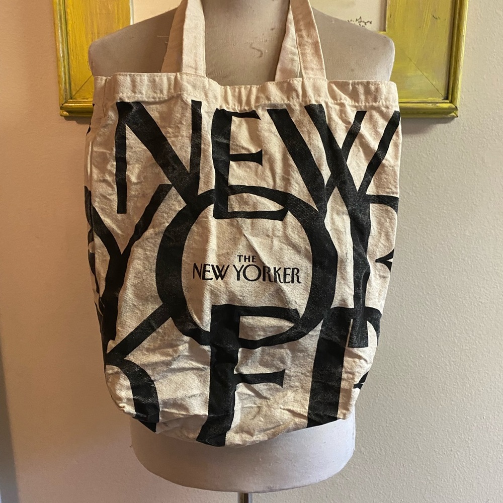 The New Yorker Magazine cotton canvas tote